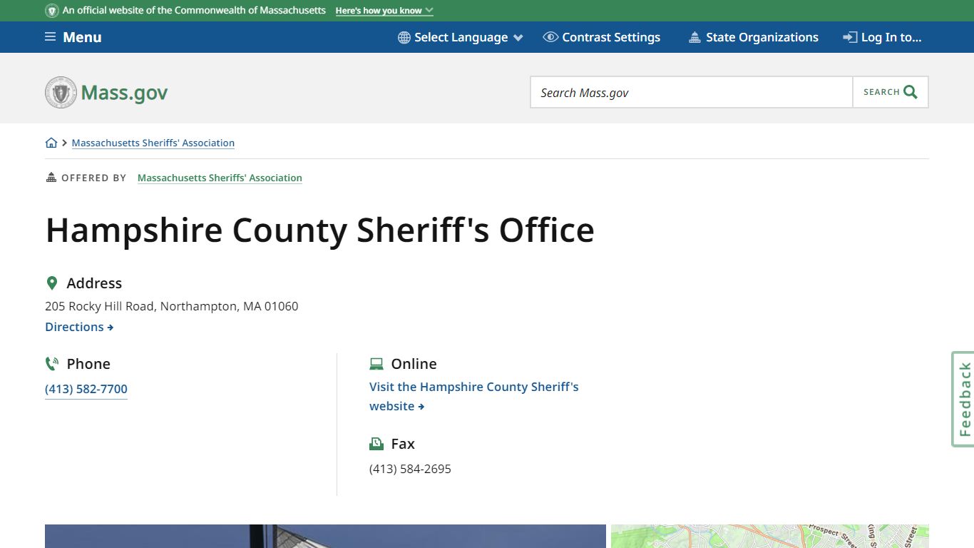 Hampshire County Sheriff's Office - Mass.gov